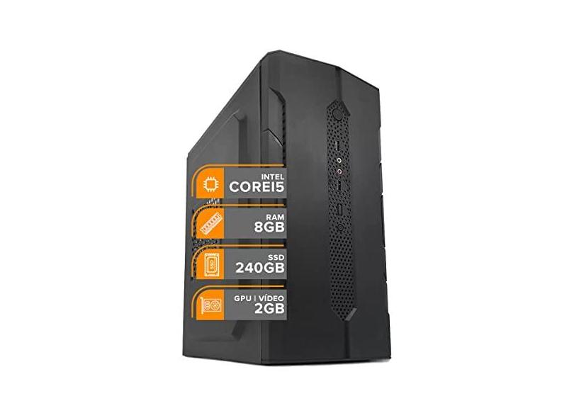 Computador Intel i5 8Gb Ssd 240Gb GT610 2Gb
