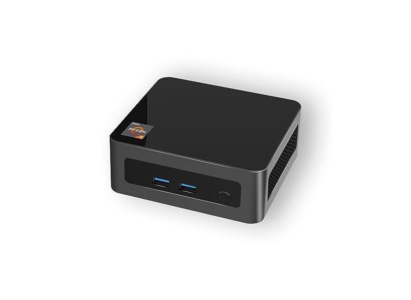 Mini PC Windows 11 32GB RAM 1TB SSD Mini Computador Desktop AMD Ryzen R5 5600H Processador 6 Cores 12 Threads Suporte 8K 60Hz WIFI6 BT5.2