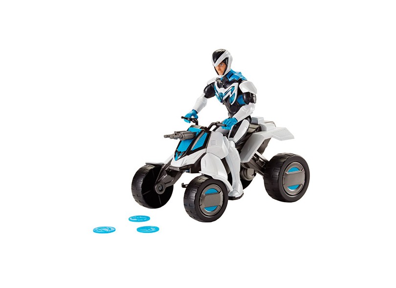 Boneco Max Steel Max e Triciclo BHF74 - Mattel