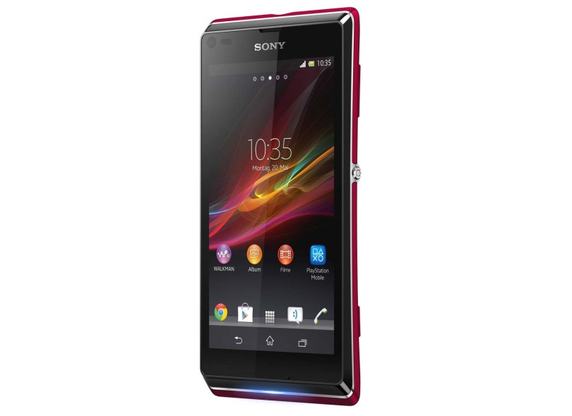 Smartphone Sony Xperia L C2104 Câmera 8,0 MP 8GB Android 4.1 (Jelly Bean) Wi-Fi 3G