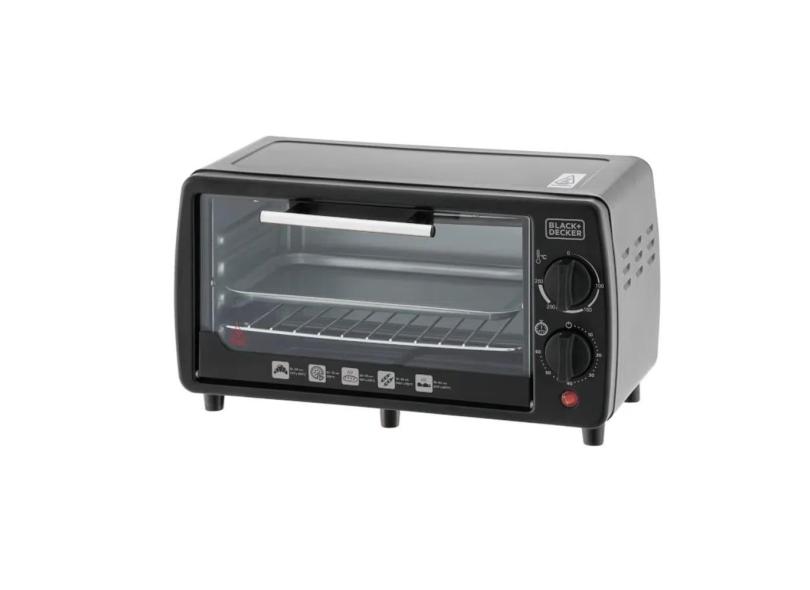 Forno Eletrico Black Decker FT9 9 Litros - Preto