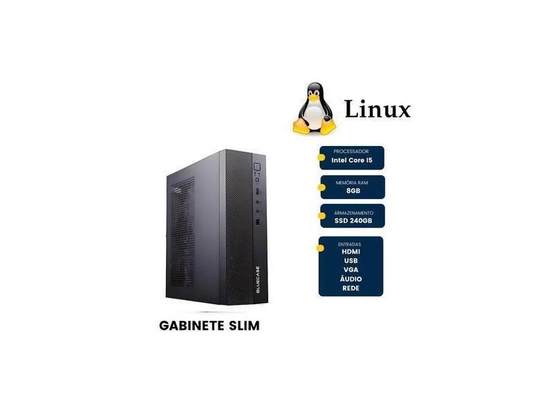 Computador Alphapc  Intel Core I5 8 Gb Ssd 240 Gb Slim - CEV
