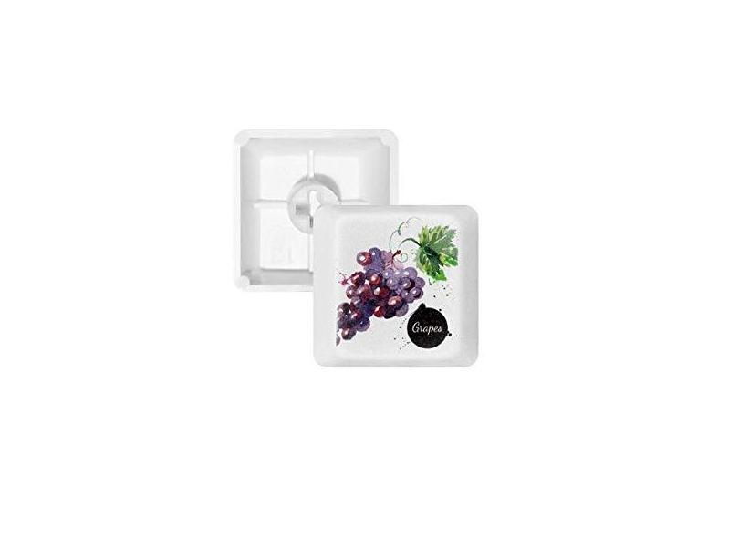 Grapes Fruit Tasty Healthy Watercolor teclado mecânico PBT kit de atualização para jogos