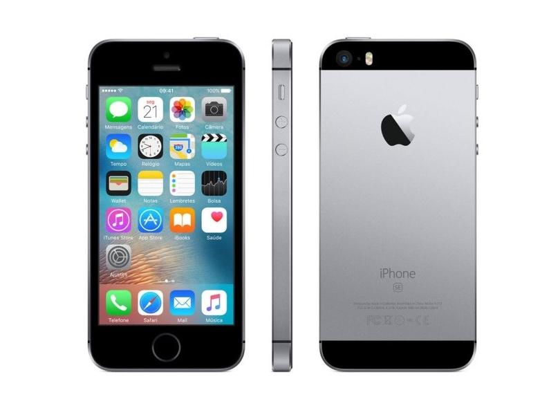 Smartphone Apple iPhone SE Usado 32GB 12.0 MP iOS 9 4G Wi-Fi