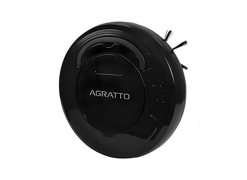 Aspirador De Pó Robô Praticci Preto 3W Agratto