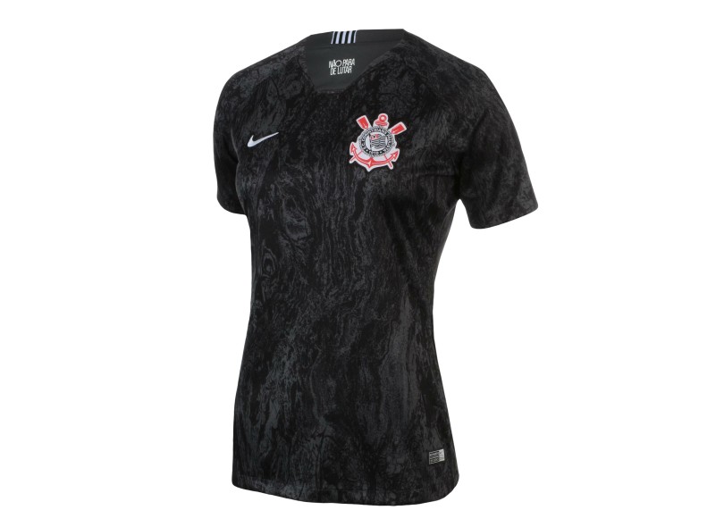Camisa Torcedor Feminina Corinthians II 2018/19 sem Número Nike