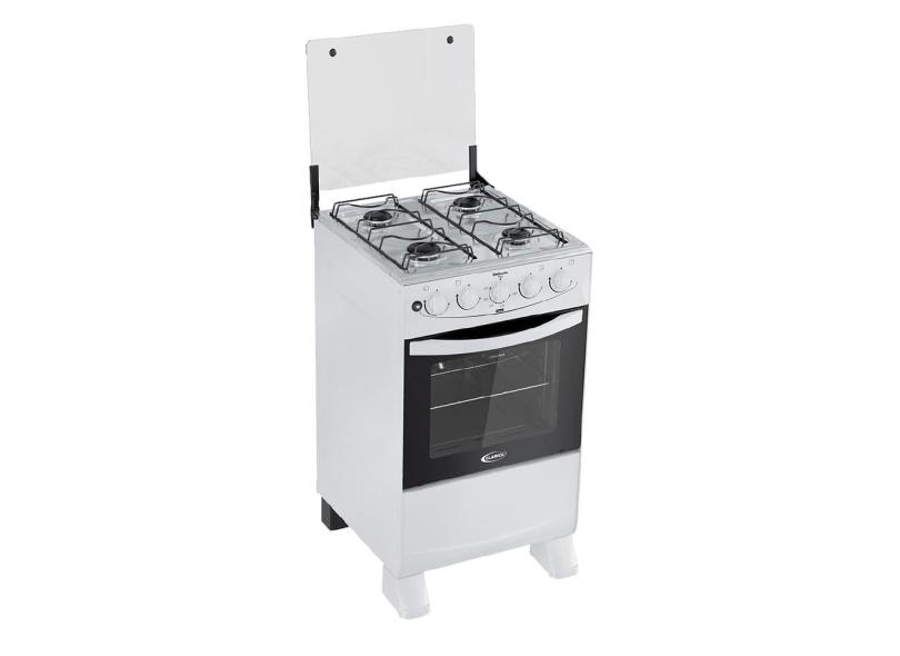 Fogão a Gás Clarice Delicato Plus 4 Bocas Mesa Inox Easy Clean-Bivolt