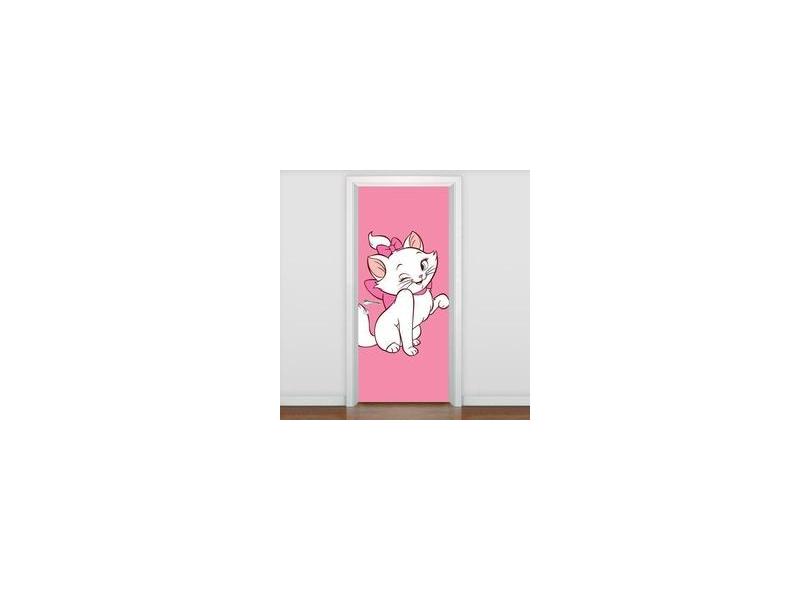 Adesivo decorativo para Porta Gatinha Marie