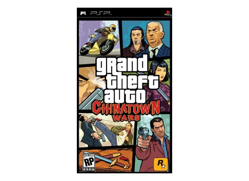 Jogo PSP Grand Theft Auto Chinatown Wars - Rockstar - Gameteczone a melhor  loja de Games e Assistência Técnica do Brasil em SP