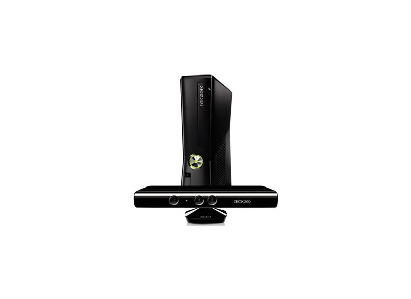 Console Microsoft Xbox 360 c/ Kinect Arcade 4GB