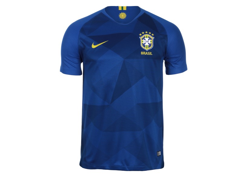 Camisa Torcedor Brasil II 2018/19 com Nome e Número Nike
