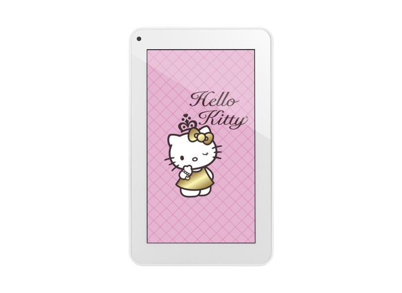 Tablet DL Eletrônicos 4.0 GB LCD 7 " Android 4.4 (Kit Kat) Hello Kitty Tab