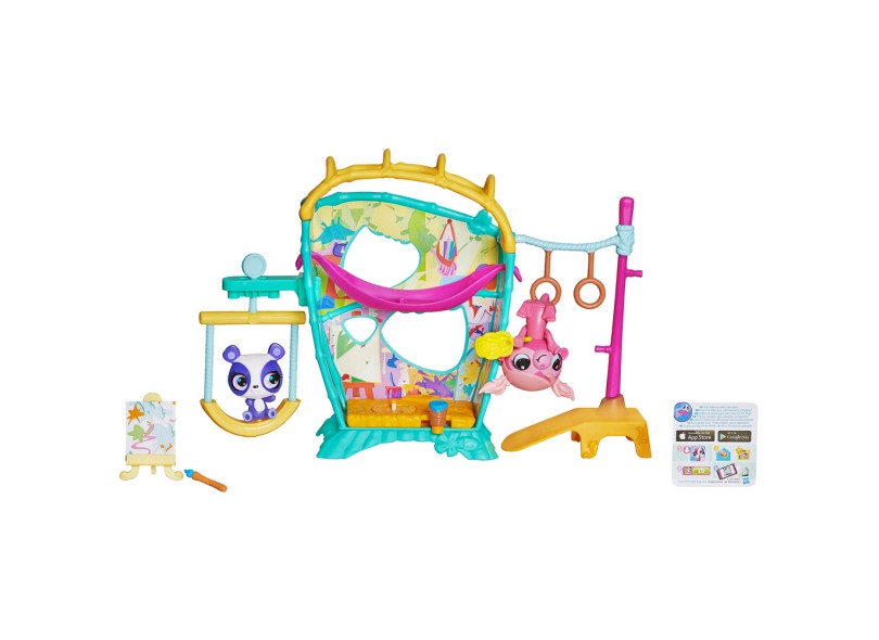 Boneca Littlest Pet Shop Movimentos Mágico Mini Condomínio Hasbro
