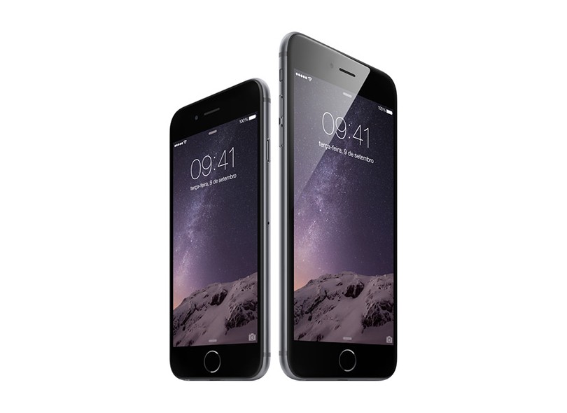 Novo Smartphone Apple iPhone 6 Plus 128GB iOS 8 3G 4G Wi-Fi