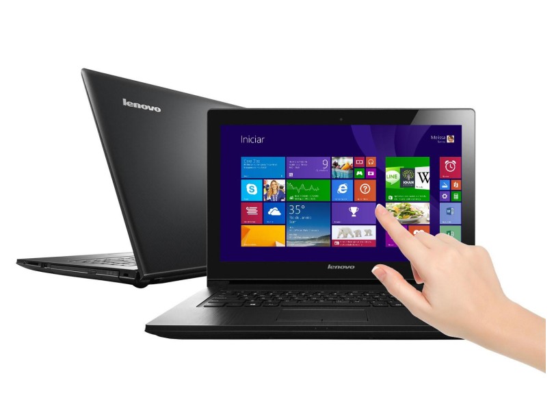 Notebook Lenovo Essential G Intel Core i3 3110M 3ª Geração 4GB de RAM HD 1 TB LED 14" Touchscreen Windows 8 G400s