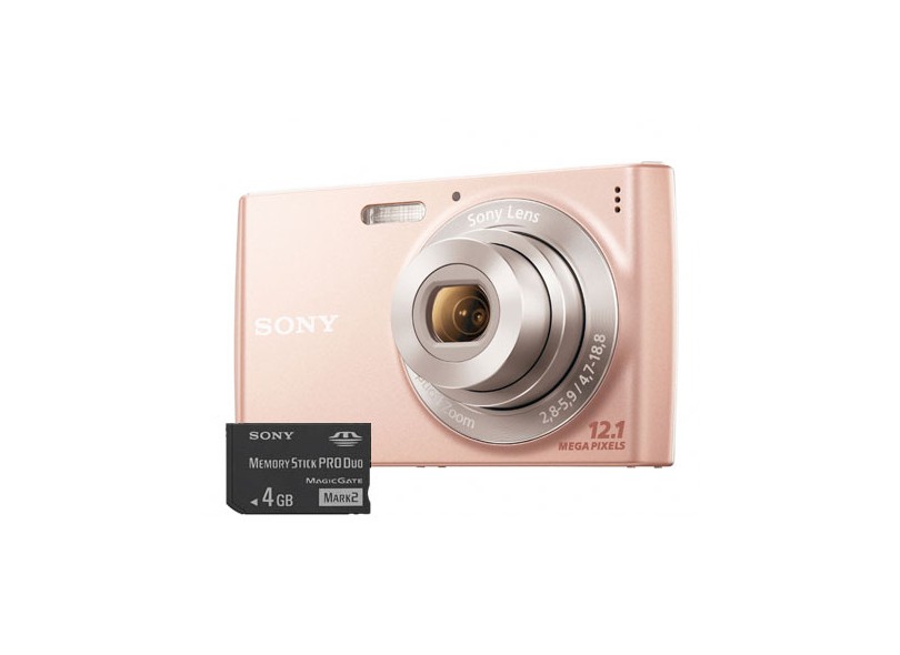 Câmera Digital Sony Cyber-Shot DSC-W510 12,1 mpx 6 MB