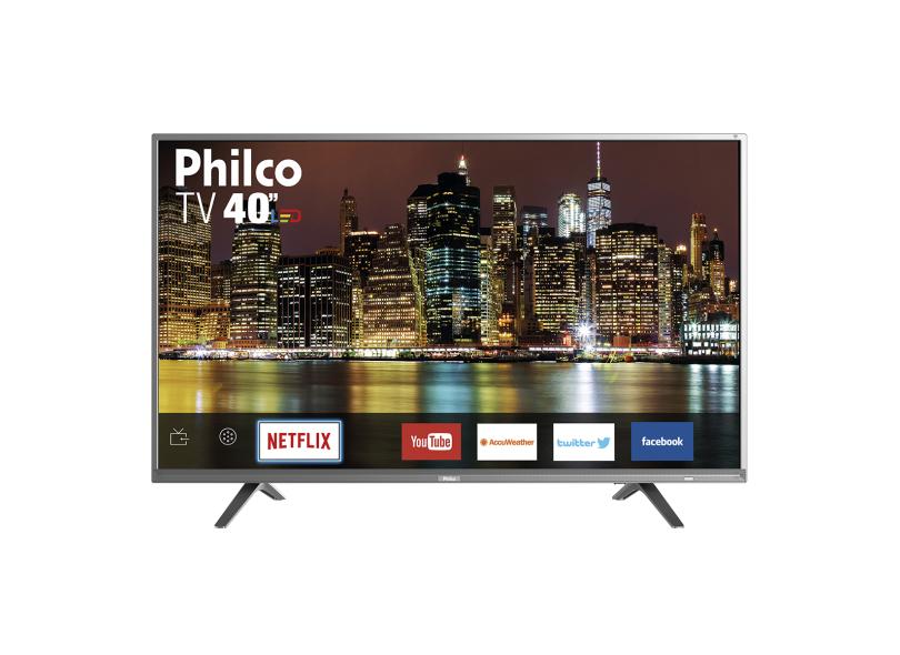 Smart TV TV LED 40 " Philco Full Netflix PTV40E21SNS 2 HDMI