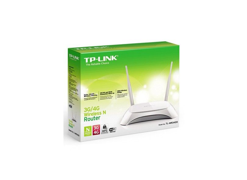 Roteador Wireless 300 Mbps TL-MR3420 - TP-Link