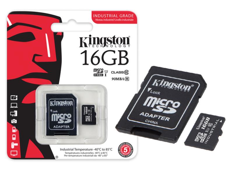 Cartão de Memória Micro SDHC com Adaptador Kingston 16 GB SDCIT/16GB