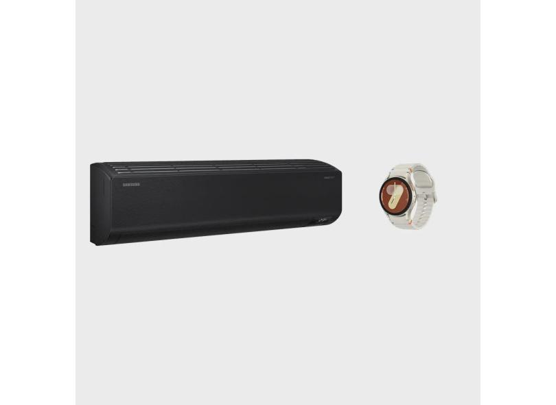 Ar Condicionado Sem Vento Samsung WindFree Black Frio 22.000 BTUs 220V e Galaxy Watch7 bt 40mm