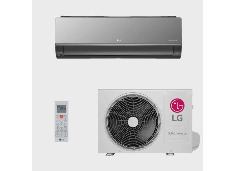 Ar-Condicionado Split hw LG Dual Inverter Voice Artcool uv Nano 18.000 BTUs R-32 Quente/Frio 220V