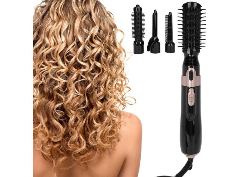 Escova de secador de cabelo ZJChao 4 em 1 Hot Air Curler Combo 550W