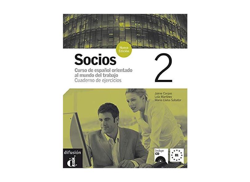 Socios 2 Cuaderno de Ejercicios + CD - Gonzalez M - 9788484434191