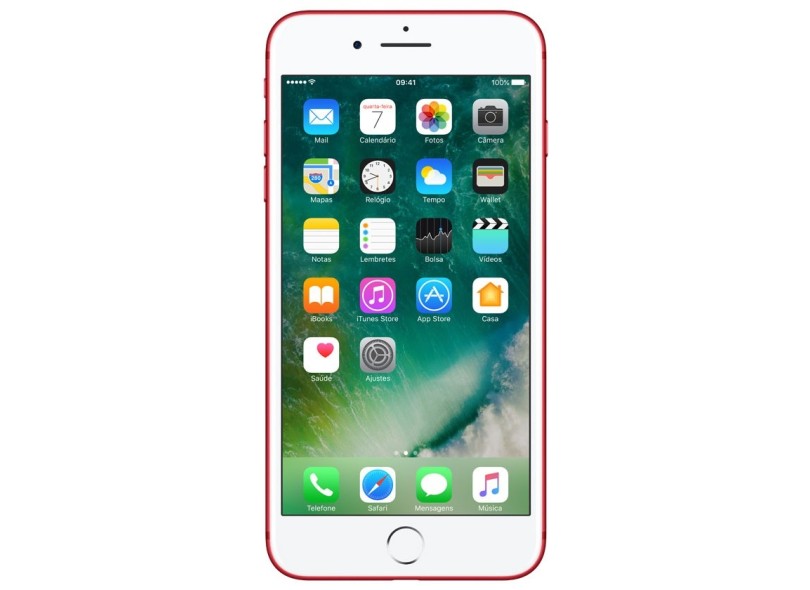 Smartphone Apple iPhone 7 Plus Vermelho 256GB 7 Plus Vermelho 256GB 12,0 MP iOS 10 3G 4G Wi-Fi