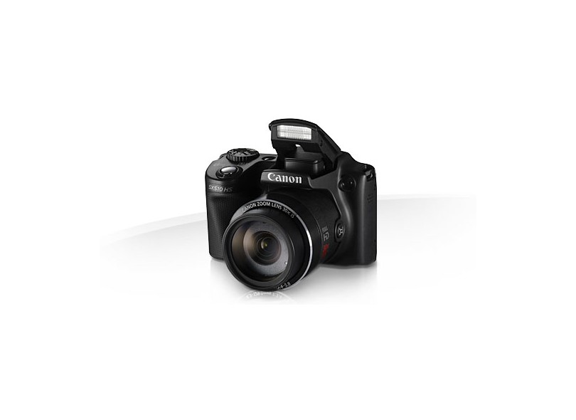 Câmera Digital Canon PowerShot 12.1 MP Full HD SX510 HS