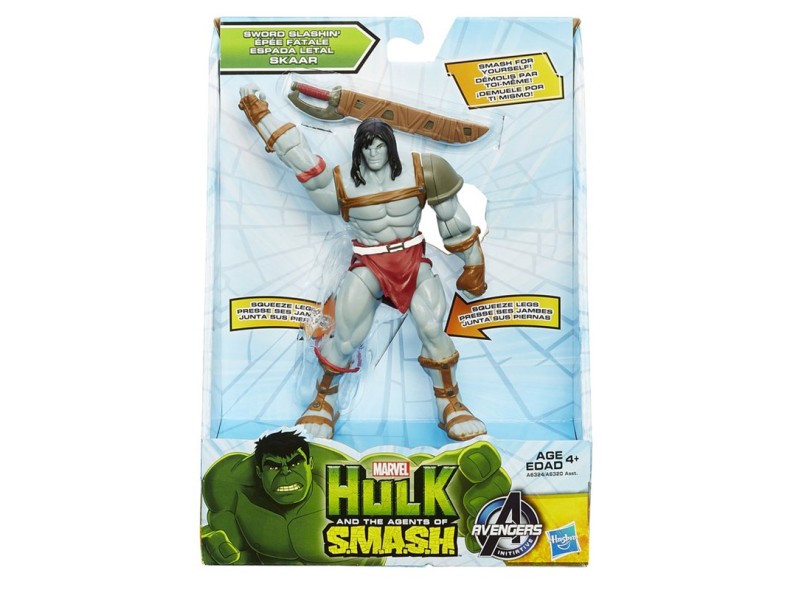 Boneco Avengers Hulk The Agents Of Smash A6320 - Hasbro
