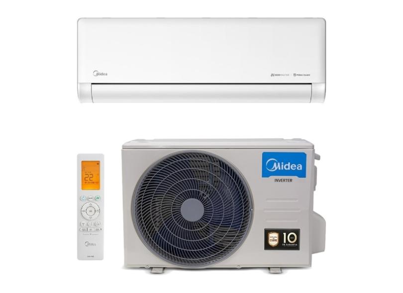 Ar-Condicionado Split Hi Wall Springer Midea AI Ecomaster 18000 BTUs Quente/Frio Inverter 42EZVQA18M5 / 38EZVQA18M5