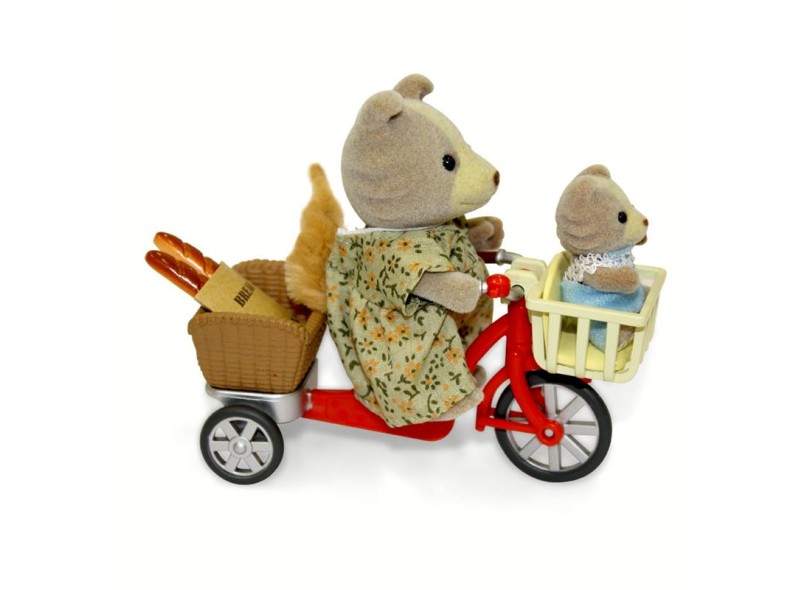 Boneca Sylvanian Families Bicicleta com Mamãe  Gulliver