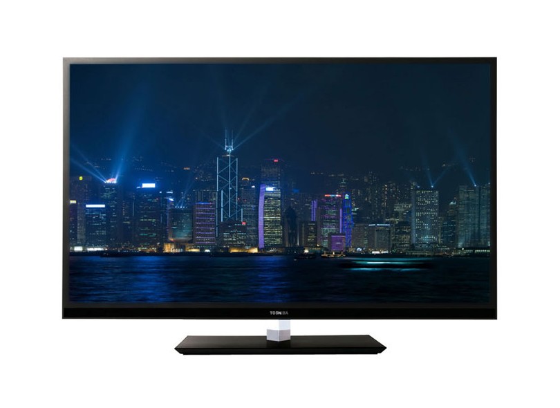 TV LED Semp Toshiba 55" 3D Full HD 4 HDMI Conversor Digital Integrado 55WL800I3D