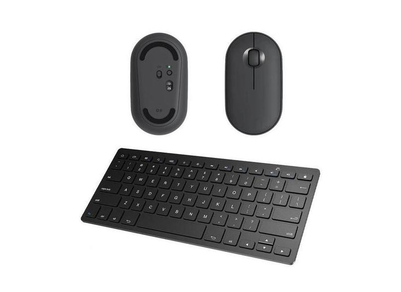 Teclado, Mouse Bluetooth Preto para Notebook Acer - Skin Zabom