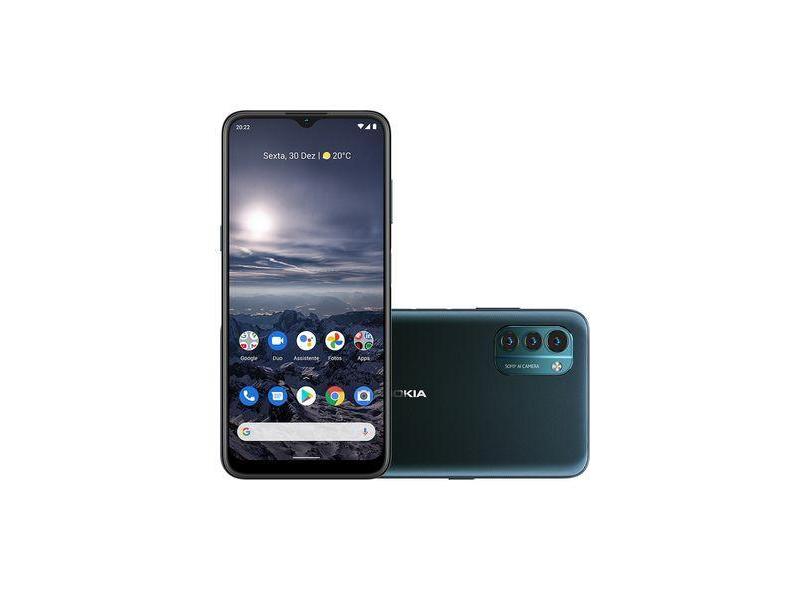 Smartphone Nokia G21 4G - 128GB 4GB RAM Tela HD+ 6.5“. Dual Chip Câm Tripla 50MP Android 12 - NK083OUT [Reembalado] NK083OUT