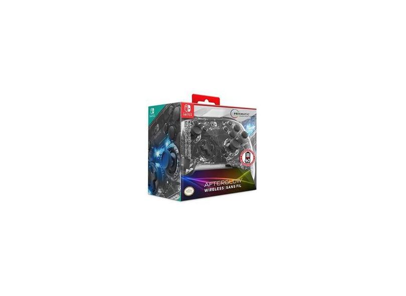 Controle Wireless Nintendo Switch Prismatic Led Afterglow com o Melhor ...