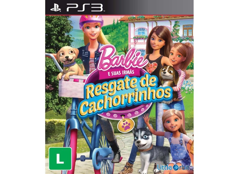 Jogo Barbie e suas Irmãs: Resgate de Cachorrinhos PlayStation 3 Little Orbit