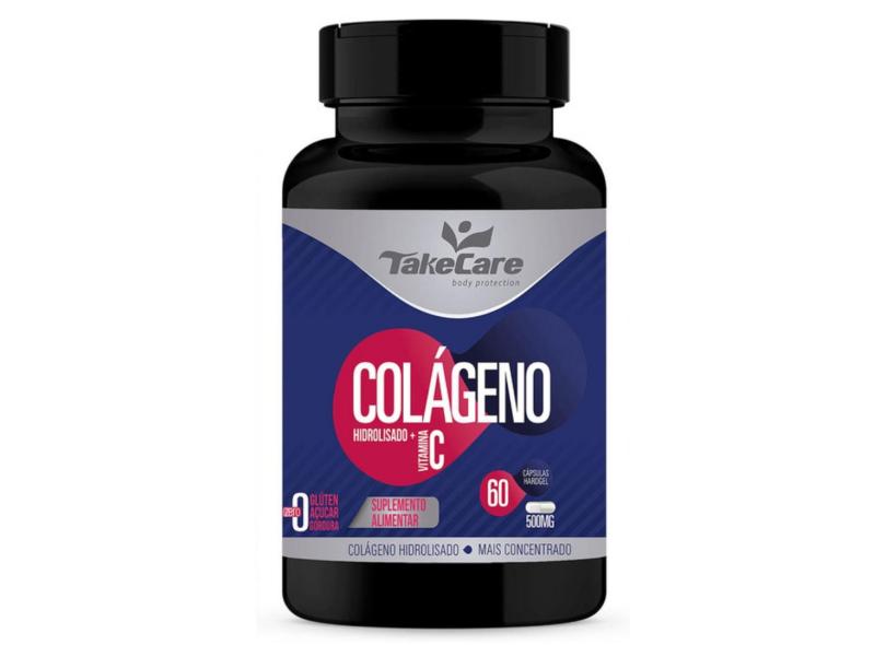 COLáGENO HIDROLIZADO + VIT. C 60 CáPS - TAKE CARE 