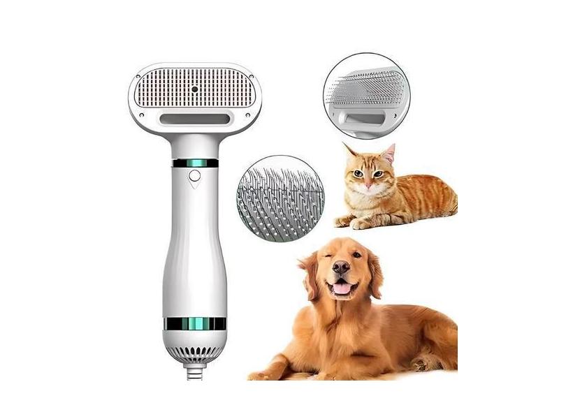 Escova Secadora Remove Pelos Soltos  Para Cães, Gatos e Coelhos 110V -