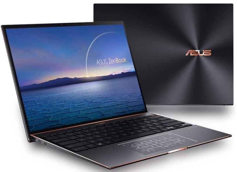 Notebook Asus Zenbook Intel Core i7 1165G7 11ª Geração 16 GB de RAM 1024.0 GB 13 " Q Touchscreen Windows 10 UX393EA