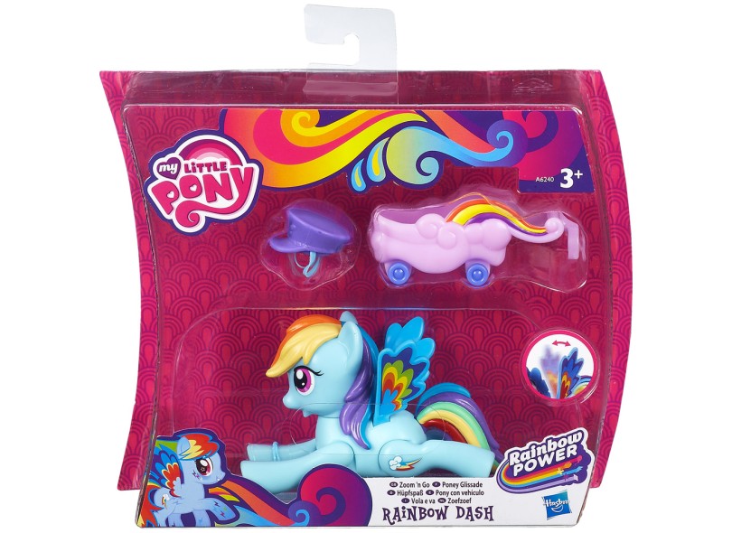 Boneca My Little Pony Pôneis Voadores Rainbow Hasbro