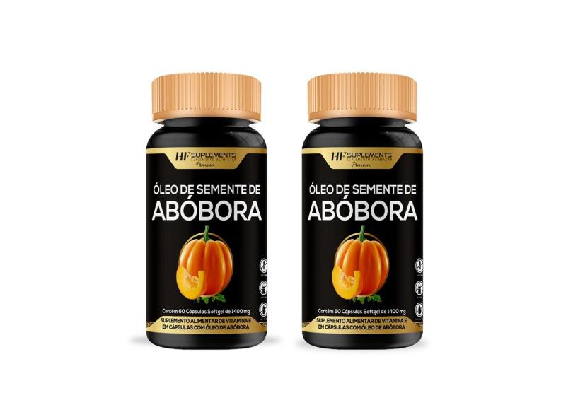 2x oleo de semente de abobora 1400MG 60CAPS hf suplements
