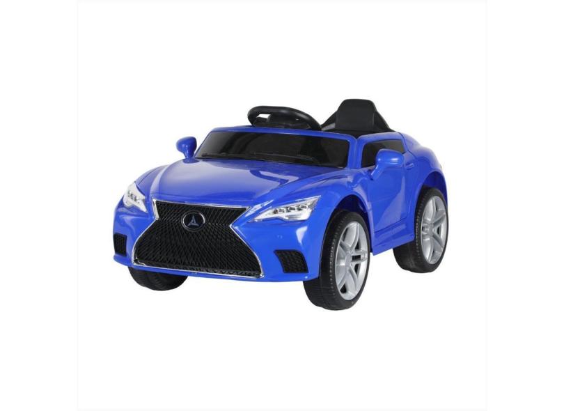 Carrinho Elétrico Infantil 12V Motorizado Rádio Mp3 Usb Azul