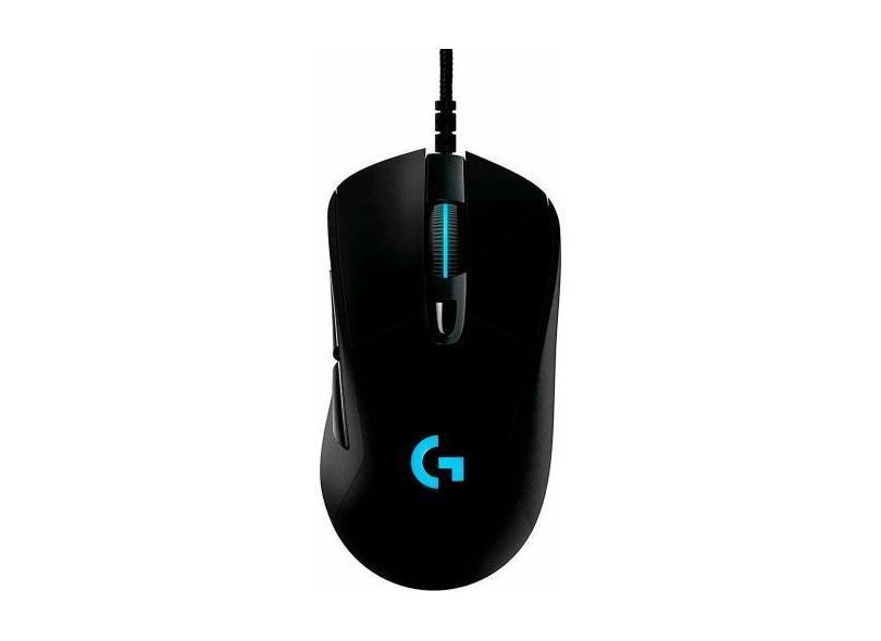 Mouse Gamer Logitech G403 Hero - com Fio - 25600 Dpi - 6 Botoes - Pret