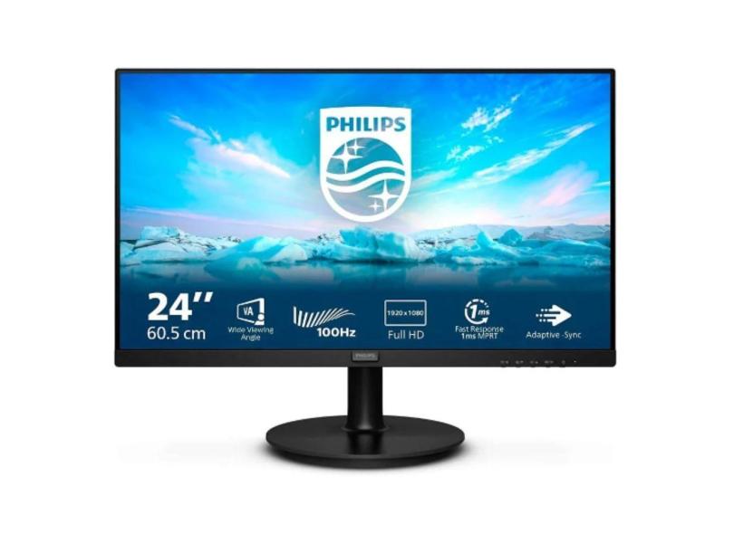 Monitor Gamer Philips 24 100Hz VGA/HDMI FHD Led Widescreen 241V8LAB