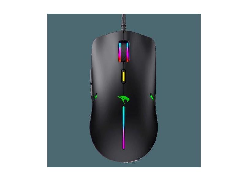 Mouse Gamer Viper Pro Mamba 20000 DPIs RGB 06 Botões 6 Velocidades USB