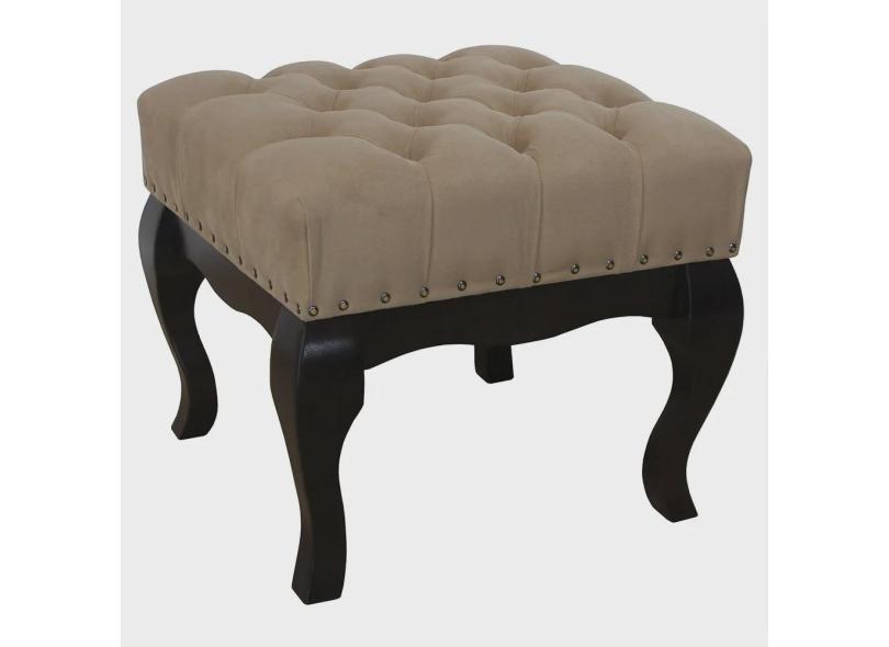 Puff Provençal Pequeno para Quarto Banqueta para Piano Luna
