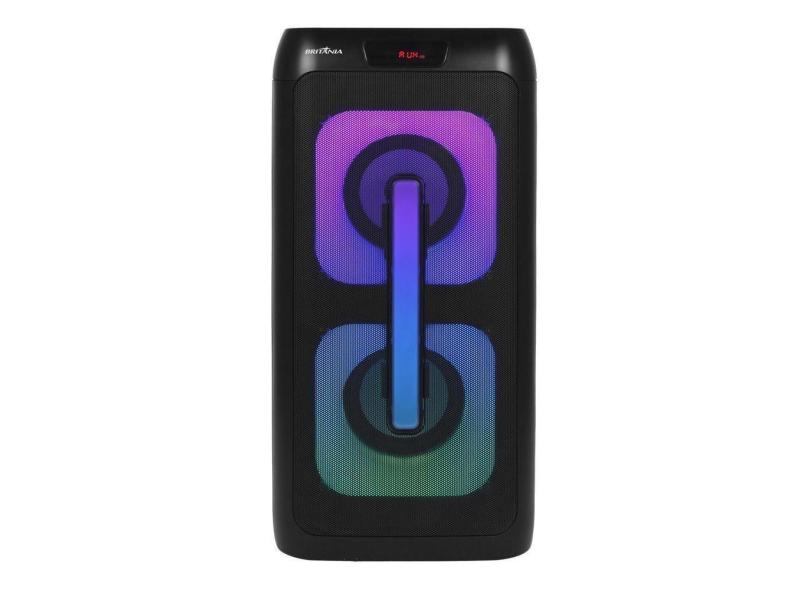 Caixa de Som Britânia BCX4601 Flash Lights Bluetooth V5.3 350W Bivolt