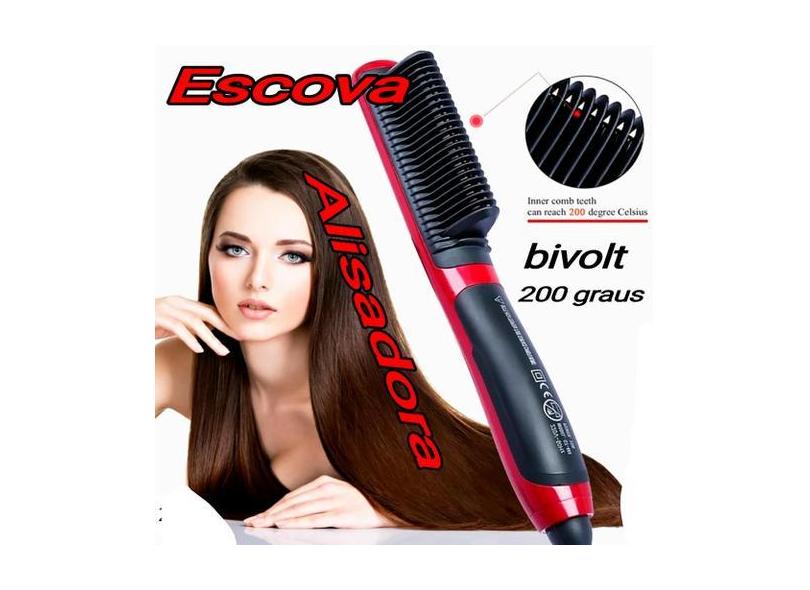 escova secadora cabelo seco bivolt - ST, garantia:3 meses, marca:ST, f