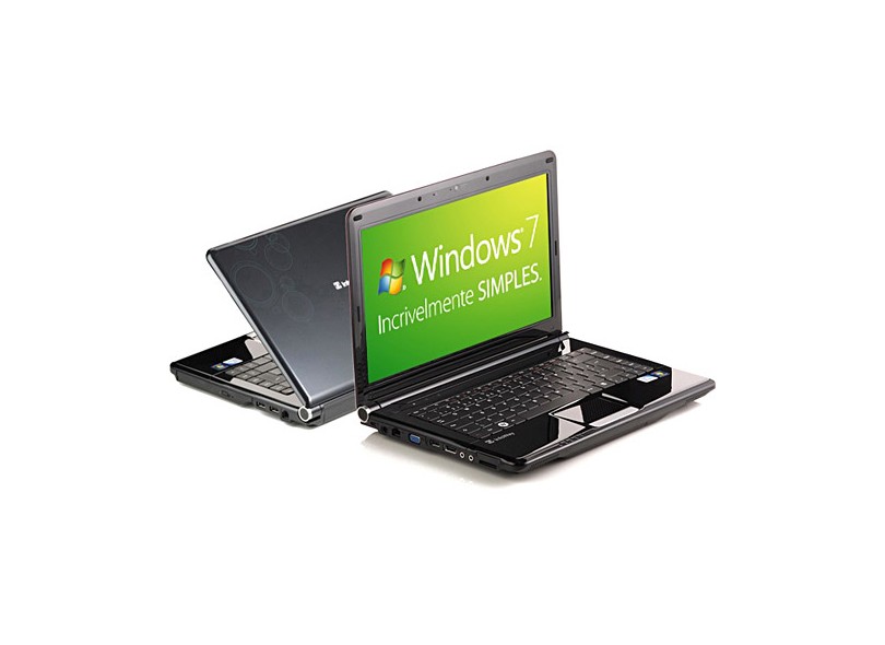 Notebook Itautec W7415 320GB Intel Pentium Dual Core T4500 2.3GHz 4GB DDR2